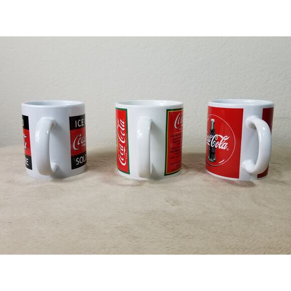 Coca Cola Gibson Coffee Mug Tea Cup 12oz Year 2003 1995 1996 Drinkware 4" x3 - Picture 5 of 12